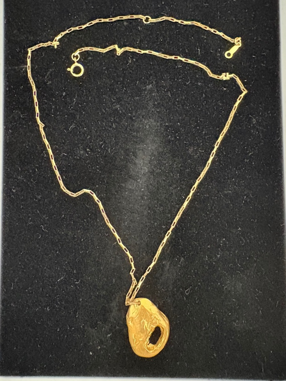 Alighieri The Clouds in your Mind Neckless, 24kt gold plated